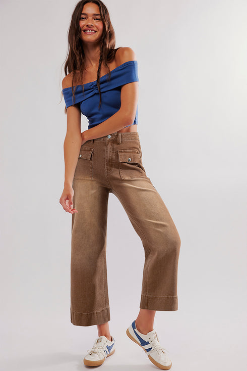womens cropped jeans