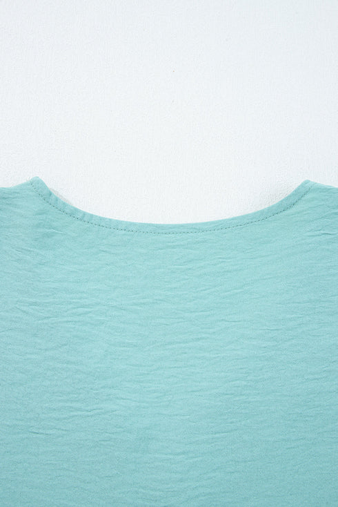 crinkle blouse womens