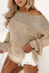 khaki-boho-tasseled-knitted-sweater