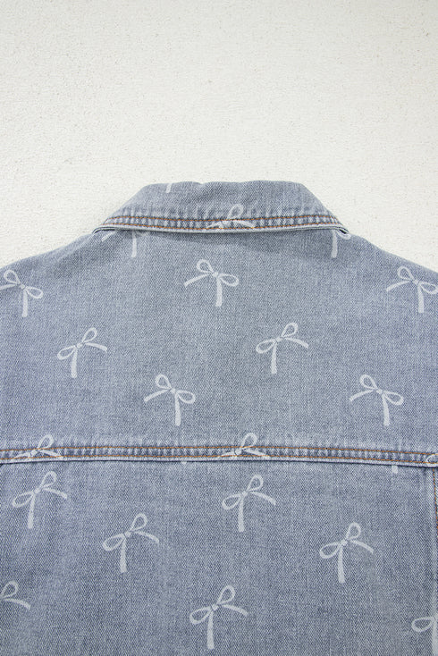 Raw Hem Denim Jacket
