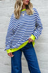 striped sweatshirt