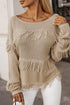 khaki-boho-tasseled-knitted-sweater