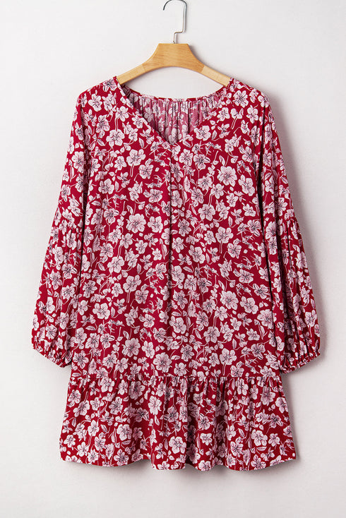 plus size floral dress