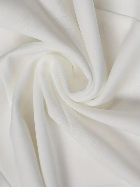 Double-breasted Lapel Blazer & Slim Pants Set for Women's Business Attire