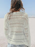 white-hollow-out-crochet-v-neck-pullover-sweater