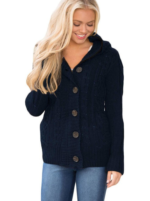 navy-blue-long-sleeve-button-up-hooded-cardigans