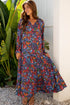 floral long dress