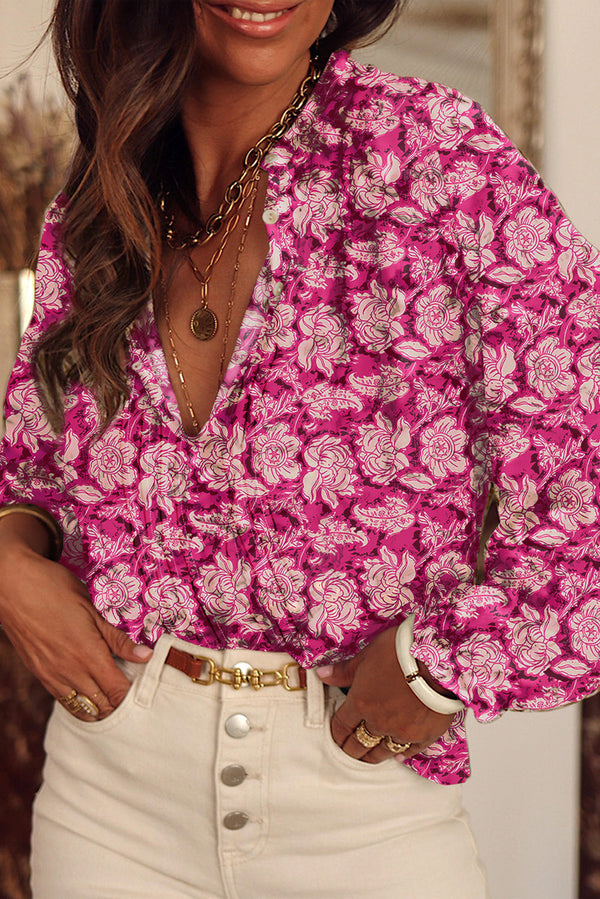 floral print top