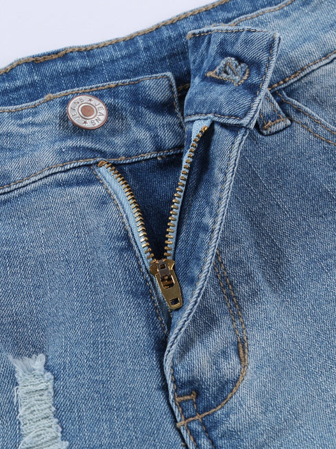 spring-summer-stylish-denim-shorts-sexy-low-waist-lace-up-detail-flag-pattern-skinny-fit-with-stretch-fabric-hand-wash-or-dry-clean