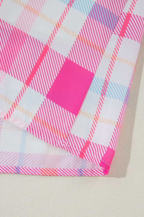 rose-red-puff-sleeve-contrast-ric-rac-shirt-dress