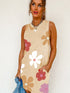 womens-dresses-printed-wavy-crew-neck-sleeveless-mini-dress