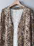 snake-print-long-cardigan