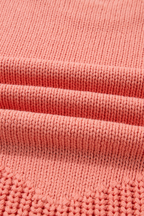 pumpkin embroidered sweater