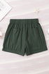 Green Strive Pocketed Tencel Shorts