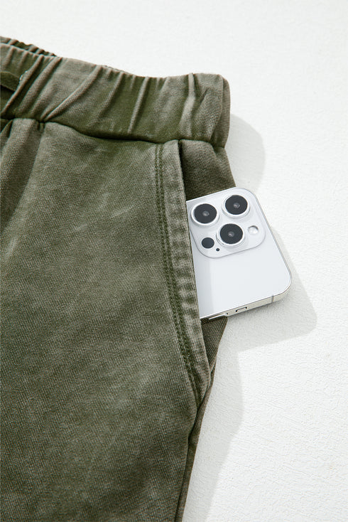 mineral wash trousers