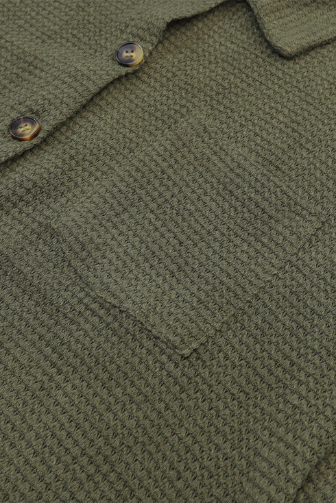 womens-jackets-solid-button-pocket-waffle-jacket