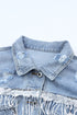 sky-blue-sequin-embellished-fringe-distressed-denim-jacket
