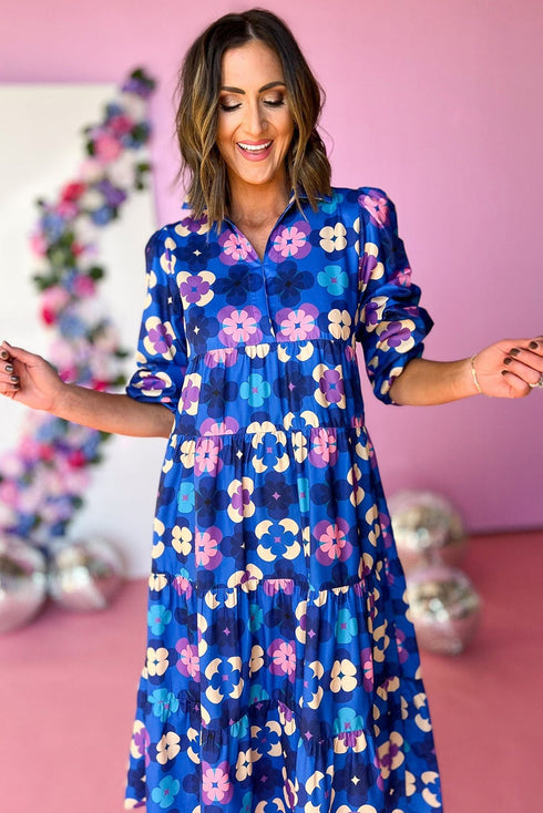 floral midi dress