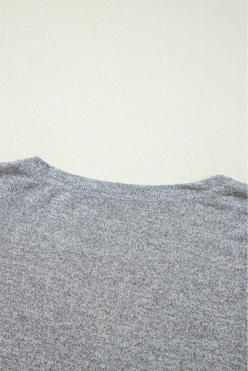 High Rise Solid Color Open Front Lightweight Cardigan