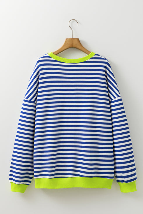 striped sweatshirt