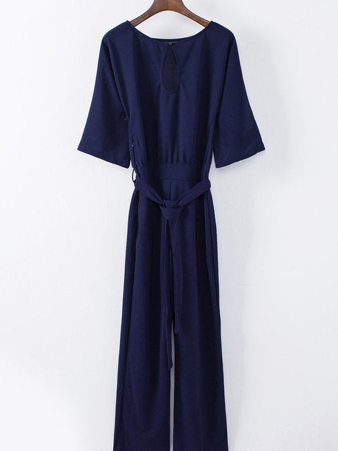 solid-high-necked-long-sleeved-casual-jumpsuit