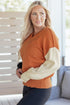 bubble sleeve sweater