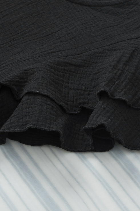 Ruffle Sleeve Blouse