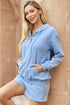 oversize hoodie short set
