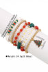 Gold MERRY BELIEVE Christmas 6pcs Bracelet Set