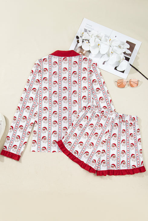 santa pj set