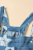 star-print-buttoned-strap-pleat-wide-leg-denim-overall