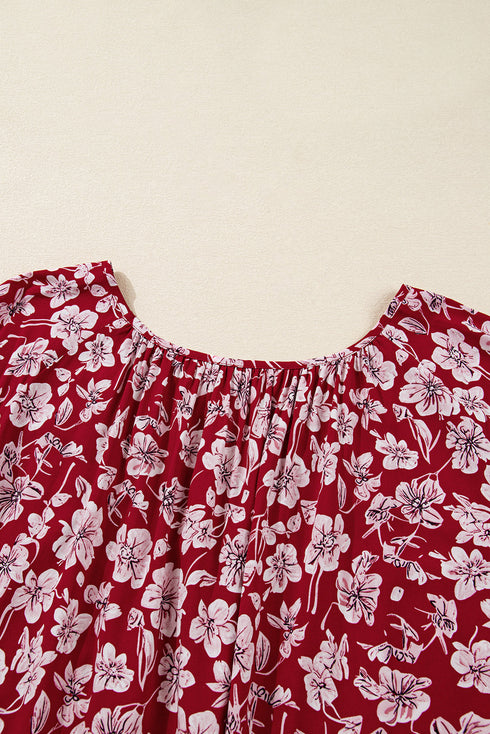 plus size floral dress