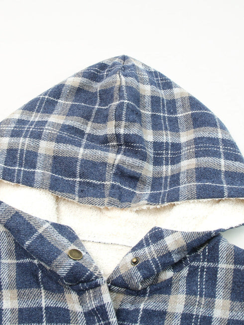blue-plaid-pattern-sherpa-lined-hooded-shacket