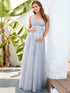Elegant A-line Maternity Gown