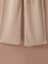 Elegant Apricot Wide Leg Jumpsuit with Knot Detail