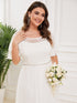 Elegant Chiffon Mother of the Bride Dress with Ruffle Sleeves and Asymmetrical Hem