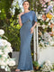 Elegant Fishtail Ruffles Sleeves Mother of Bridesmaid Gown
