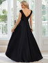 Elegant Sleeveless High Low Lace & Stain Evening Gowns
