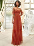 Elegant Strapless A Line Evening Gown with Cascading Ruffles
