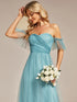 Elegant Strapless A Line Evening Gown with Cascading Ruffles