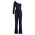Enticing Slim High Waist One Shoulder Jumpsuit