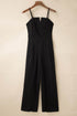 Enticing Slim High Waist One Shoulder Jumpsuit