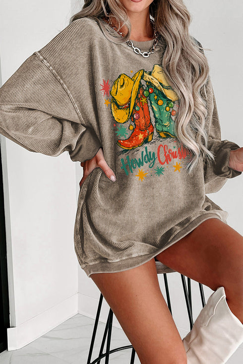 Christmas graphic sweatshirt