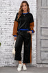 color block sweatpant set
