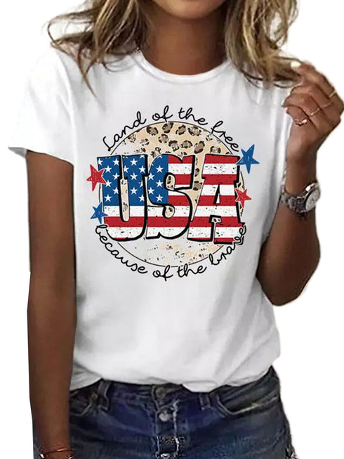 white-usa-flag-slogan-graphic-t-shirt