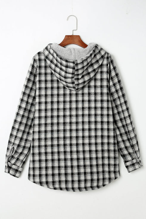 plaid shacket for women