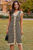 striped sweater dress