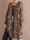 snake-print-long-cardigan