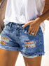 ripped-fringed-denim-shorts-straight-breasted-pant