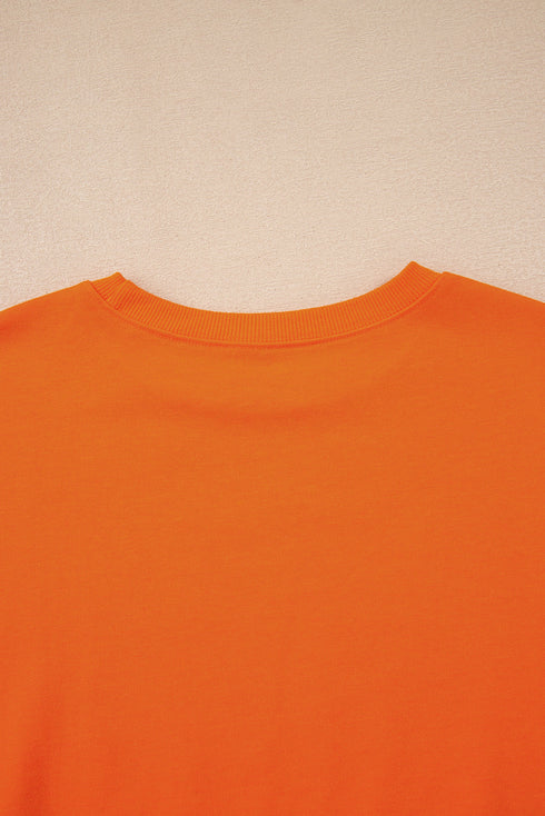 varsity sweatshirt skirt set